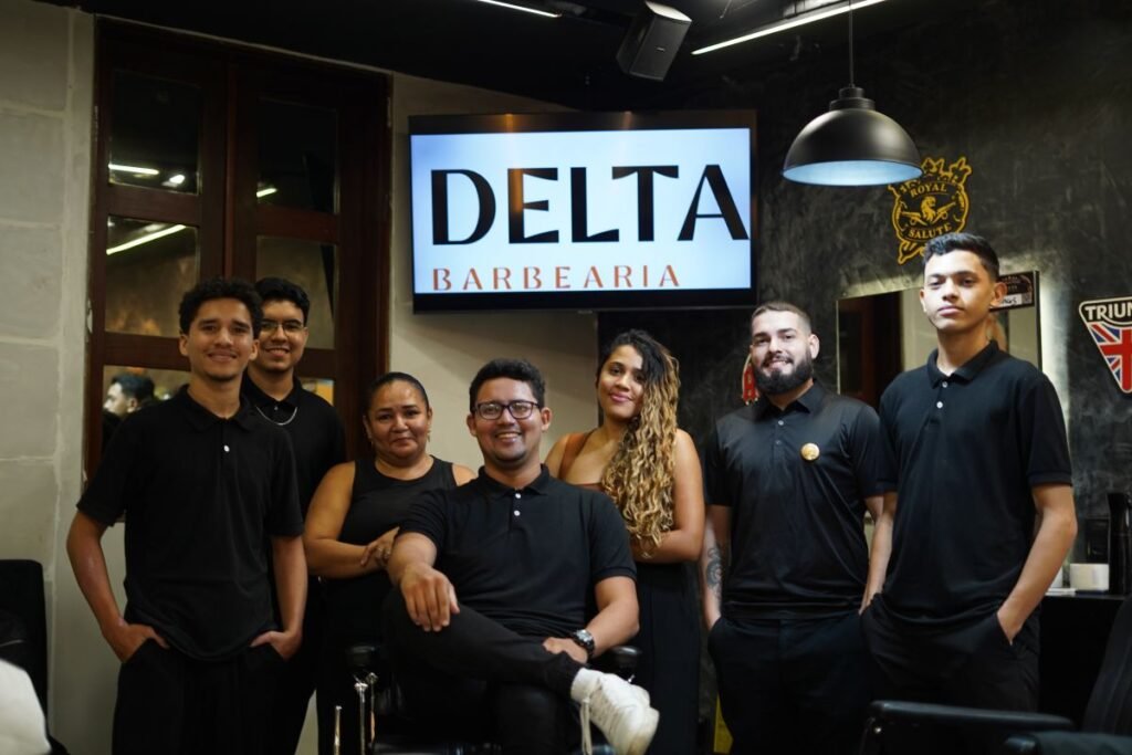 Equipe de Profissionais Delta Barbearia em Fortaleza